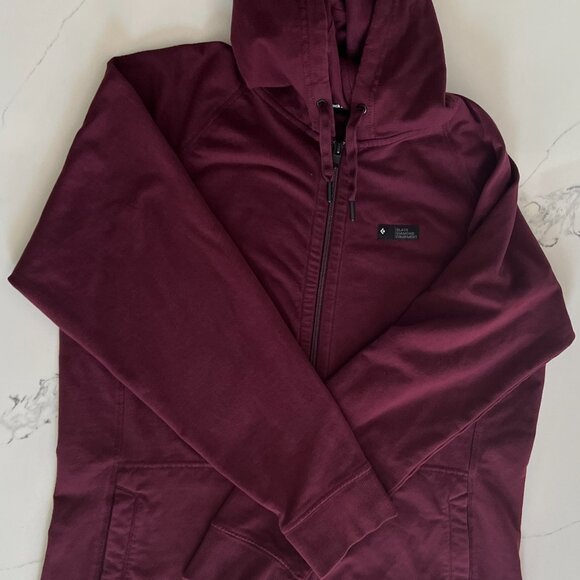 NWOT - Black Diamond - Basis Full Zip Hoody - Women's XL - Burgundy - Picture 1 of 9